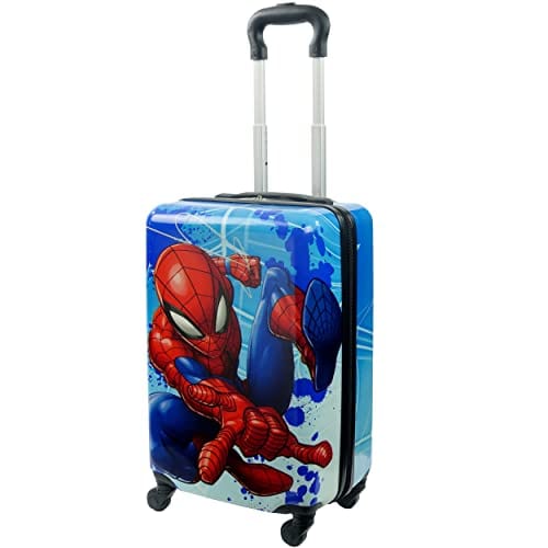 Spidey-Spree Marvel Spider-Man 21 Inch Kids Adventure Roller, Shell-Shocked Carry On with Super Wheels! 🕷️🎒